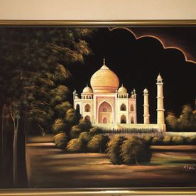 Restaurante Taj Mahal Pintura cuadro